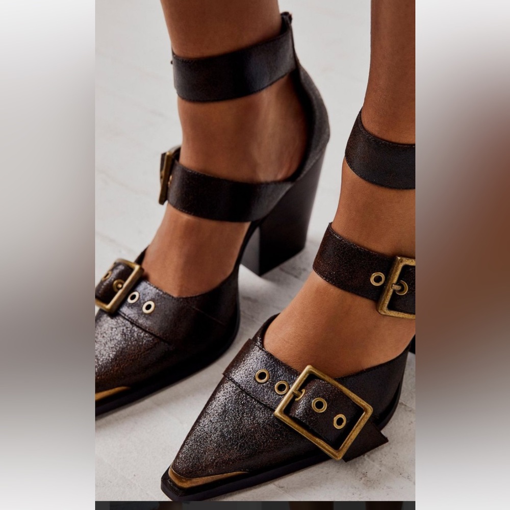 Free People x Jeffrey Campbell Hendrix Heels NWT Size 6